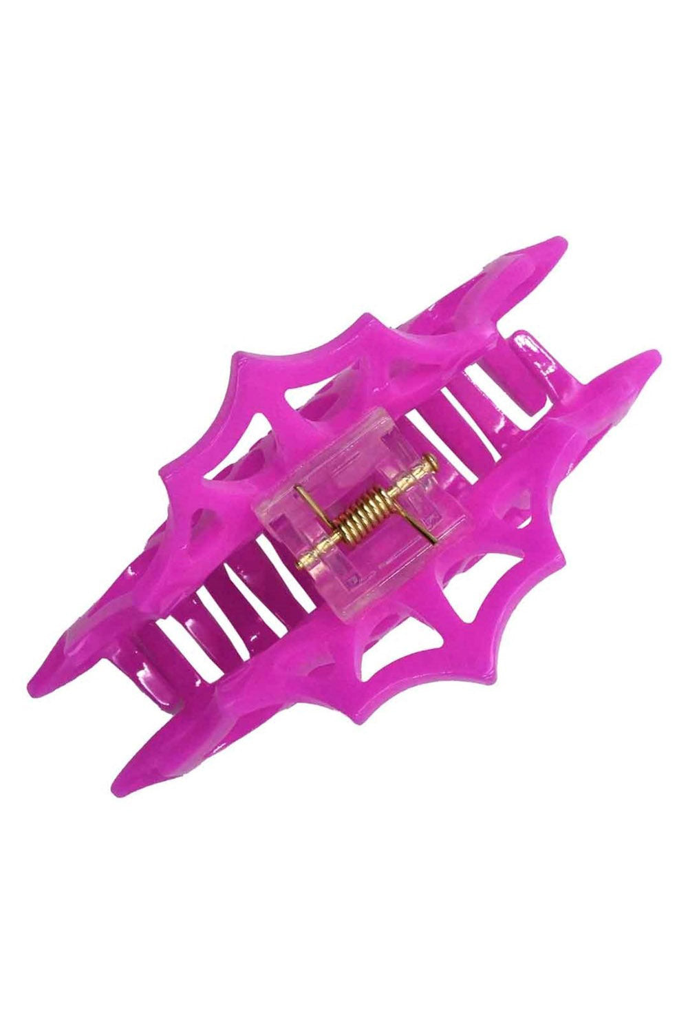 Spiderweb Hair Claw Clip [PINK]