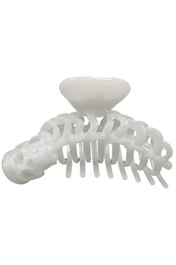 Skeleton Ribcage Hair Claw Clip White [Glow In The Dark]
