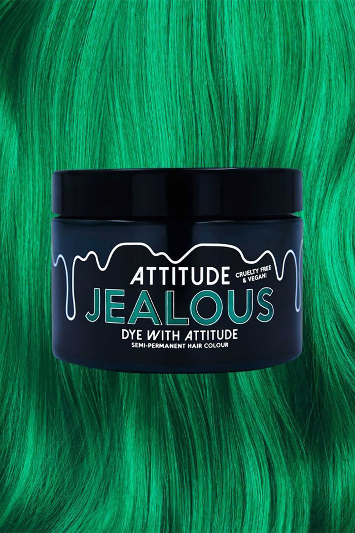 green semi permanent hair dye