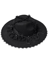 dragon skeleton gothic hat