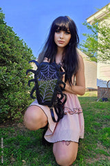 Bolso Ita con forma de ataúd de araña