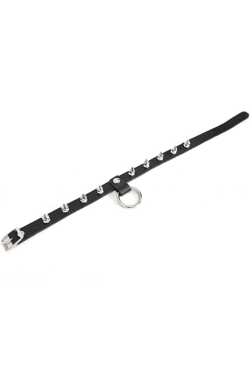 womens gothic spiked choker