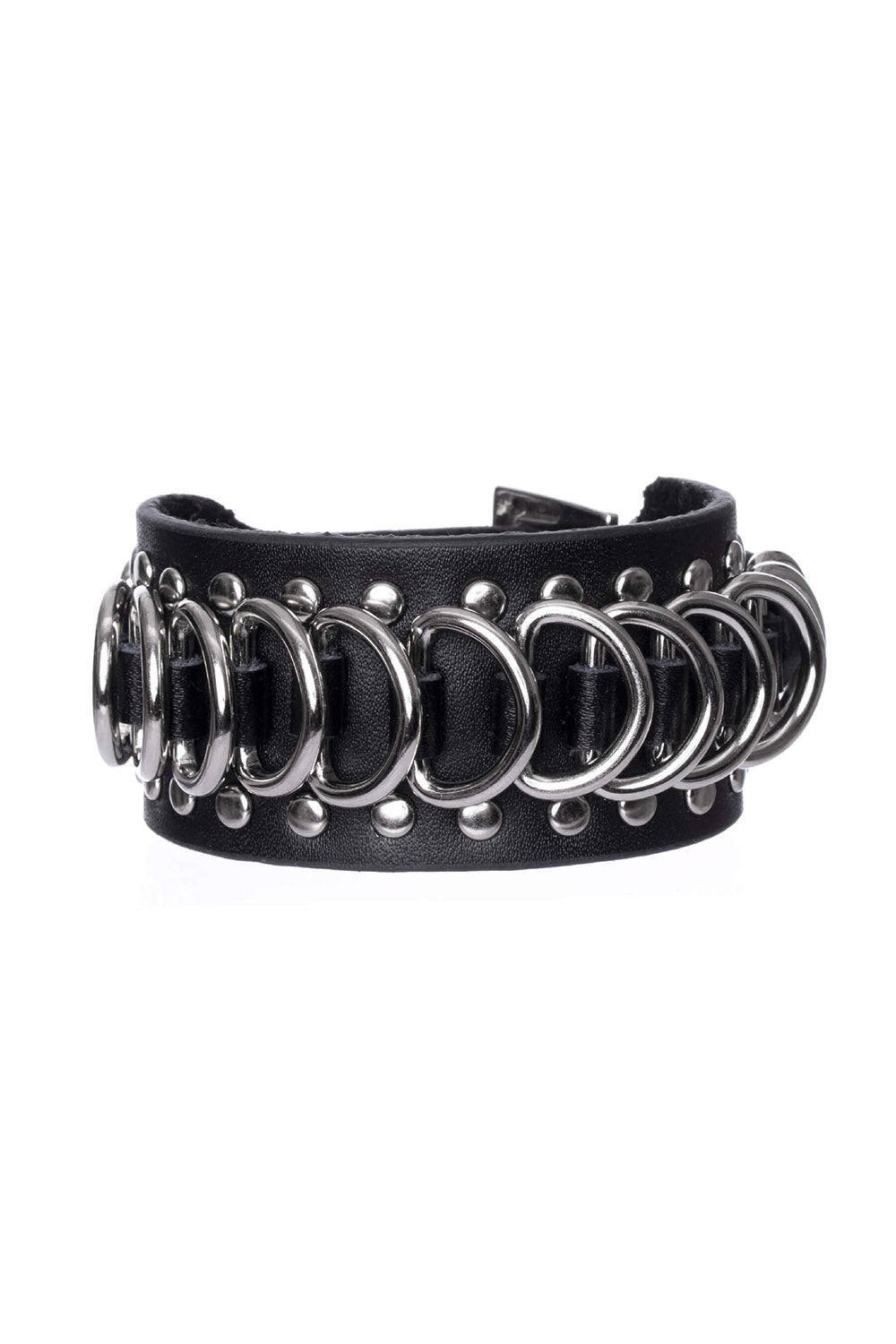 d-ring punk bracelet