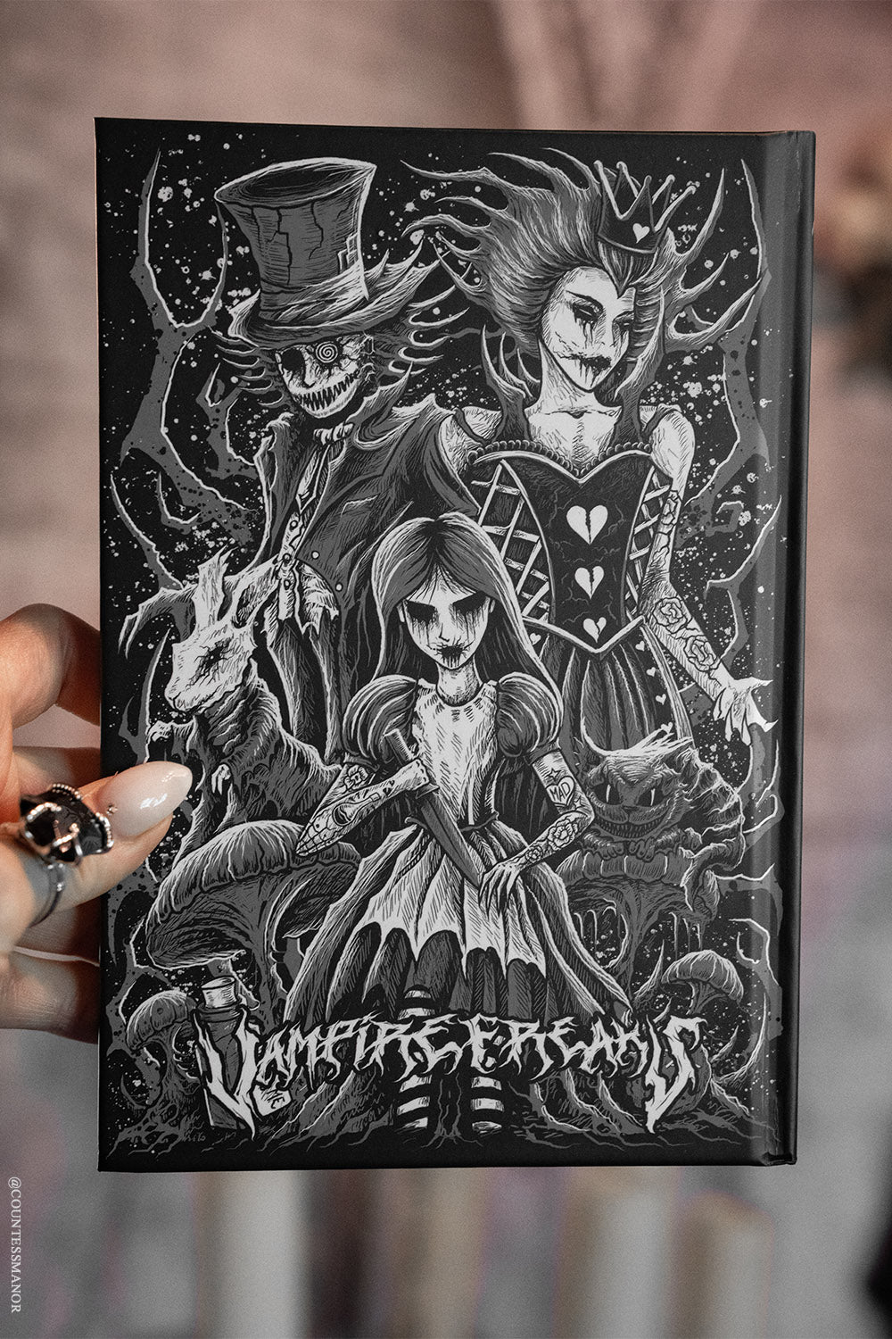 dark alice in wonderland diary 