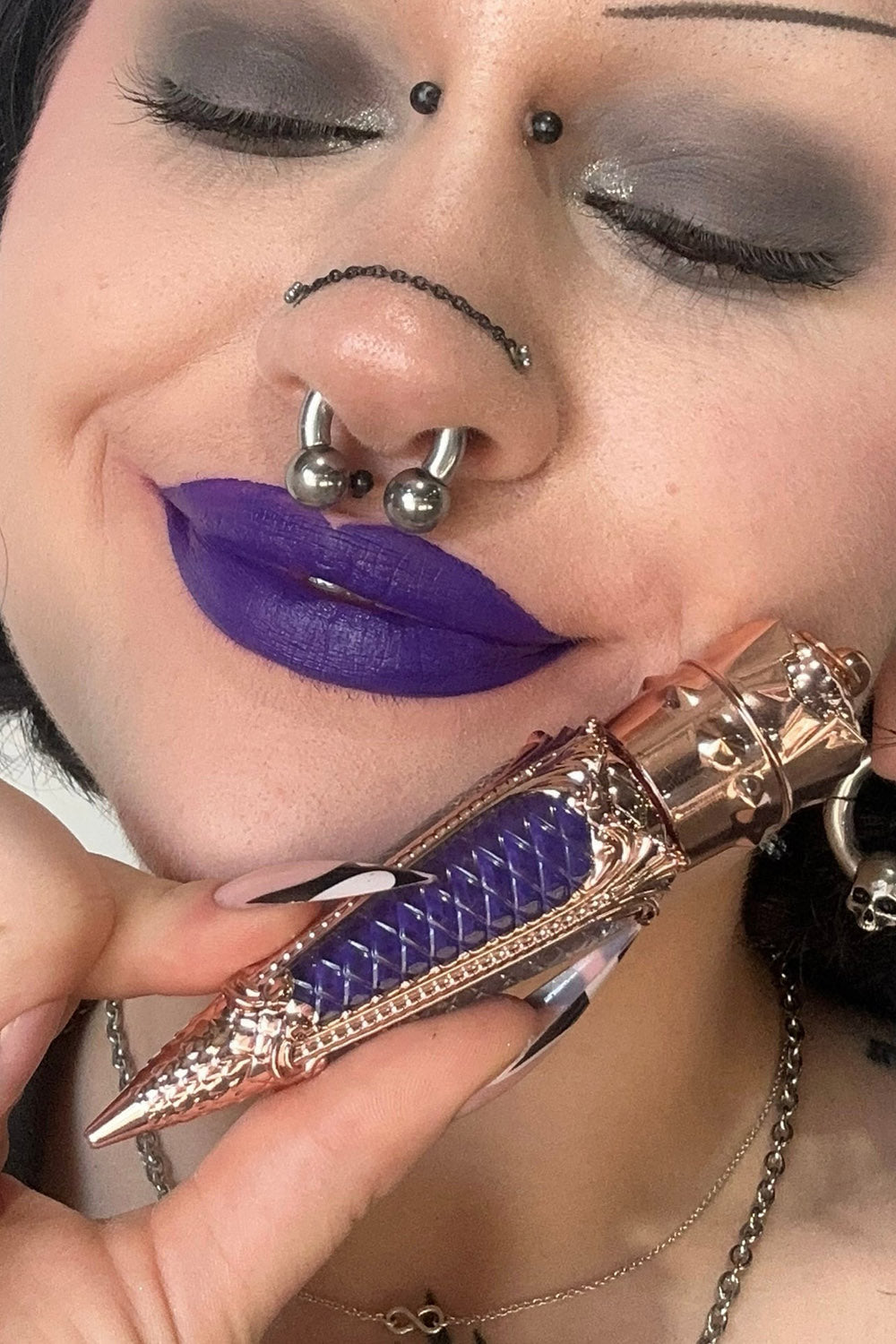 gothic liquid lipstick