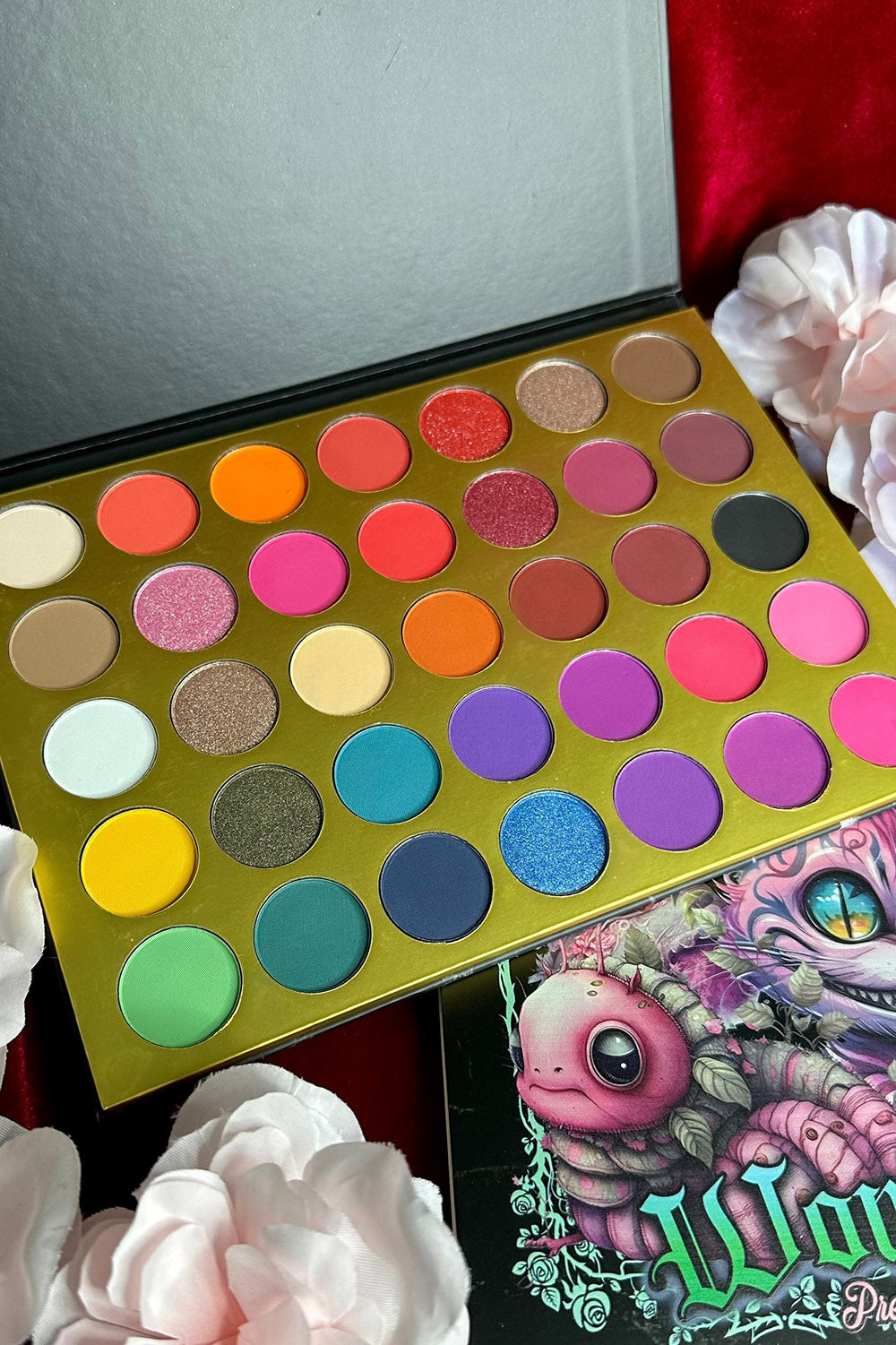 goth rainbow eyeshadow palette 