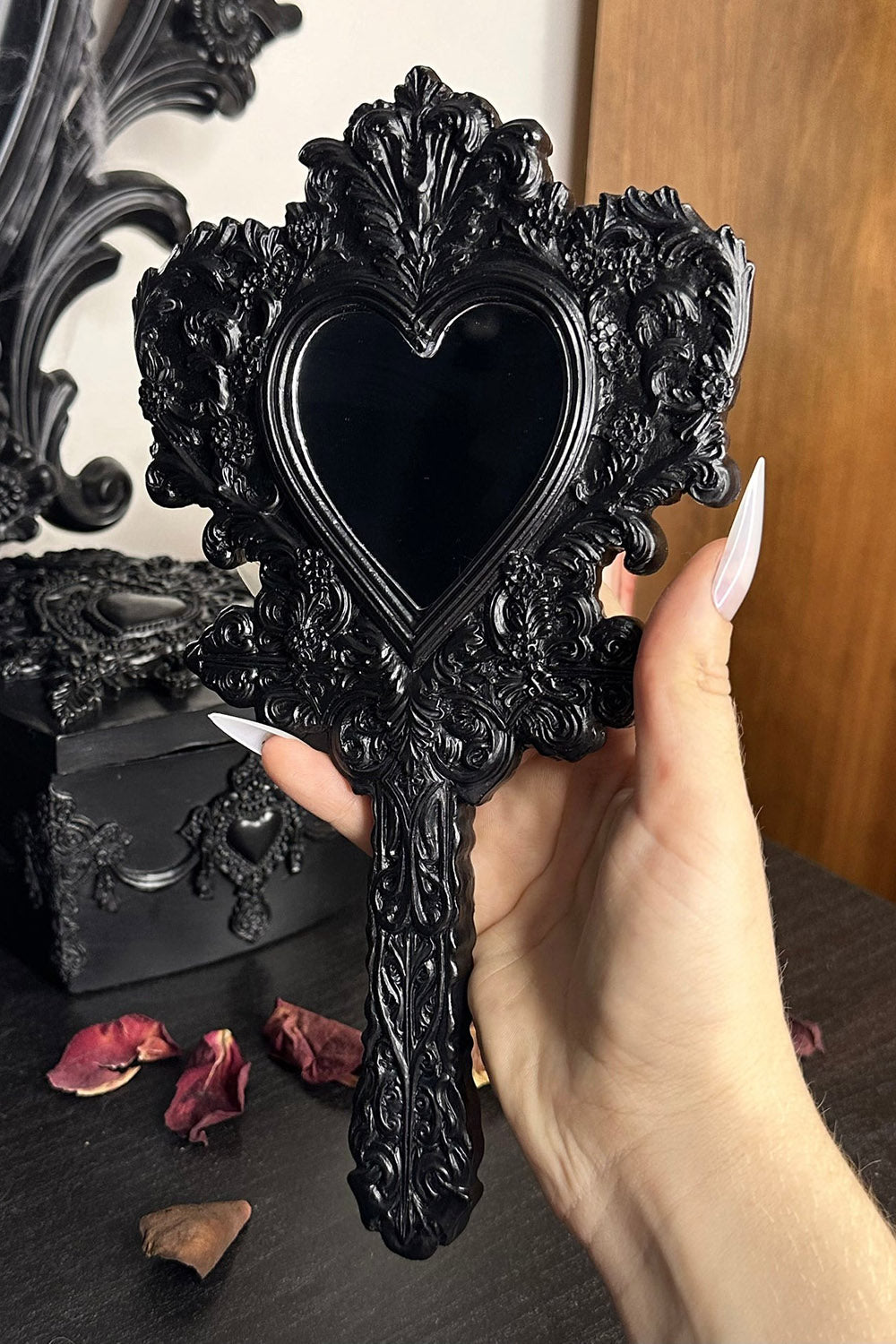 steampunk vanity mirror