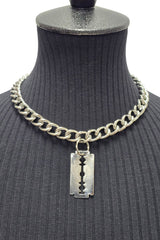emo chain necklace