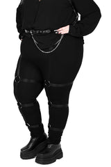 gothic plus size pants by foxblood