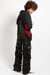 emo denim pants