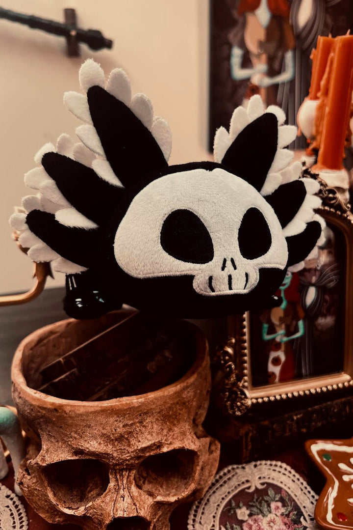 skeleton axolotl plush toy