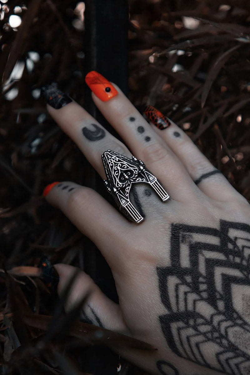 womens haunted mansion ring