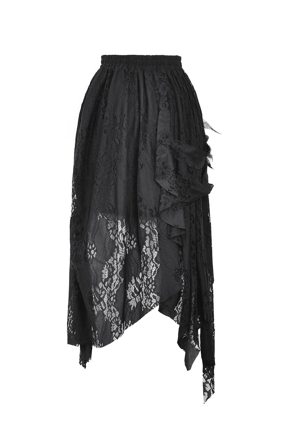 midi length witchy skirt