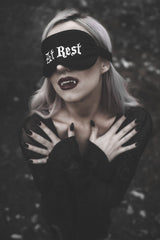 gothic sleep eye mask