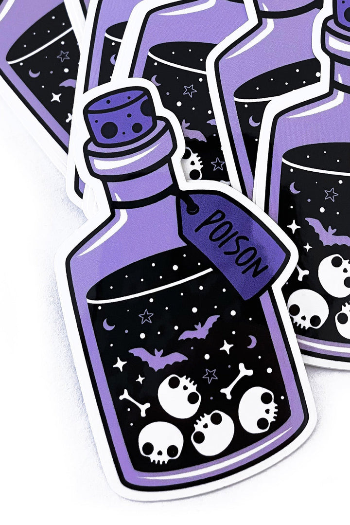 Poison Bottle Sticker