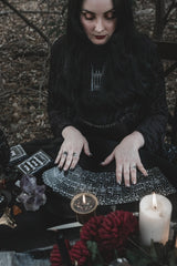 witchy autumn tarot card deck set for beginners