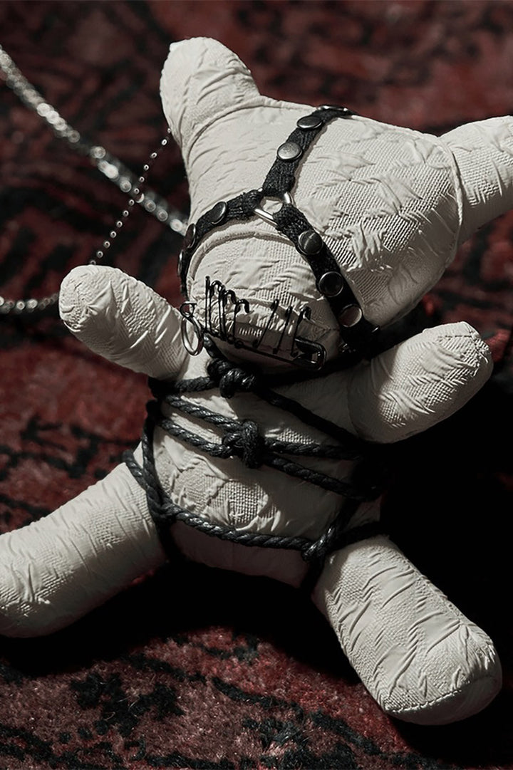 grunge gothic teddy bear plushie toy 