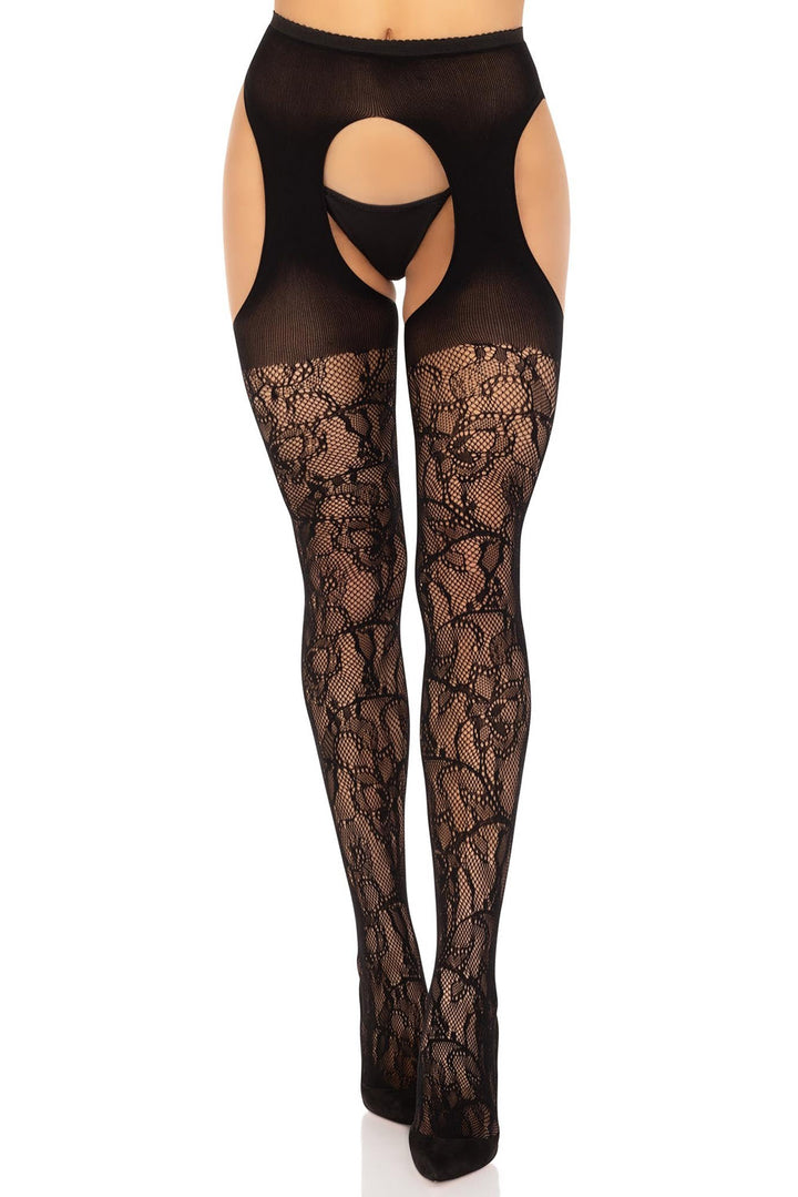 steampunk cut out tights