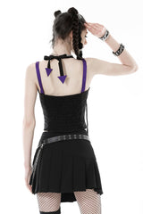 Moonhaunt Halter Crop Top