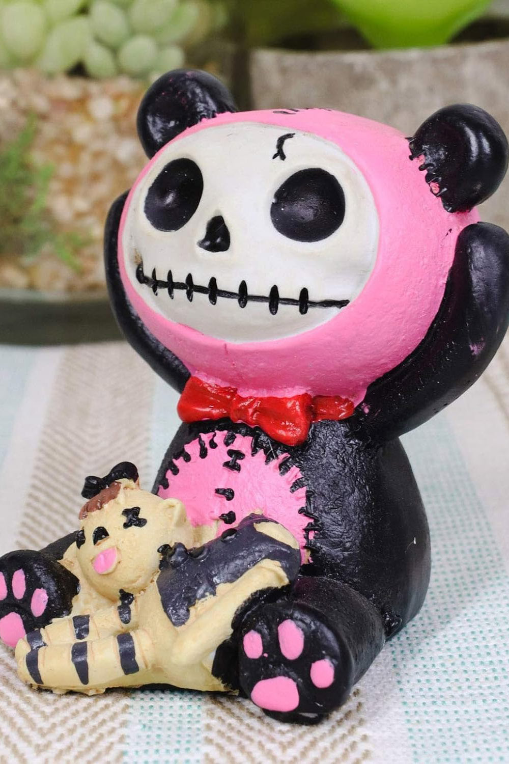 pastel goth furrybones statue