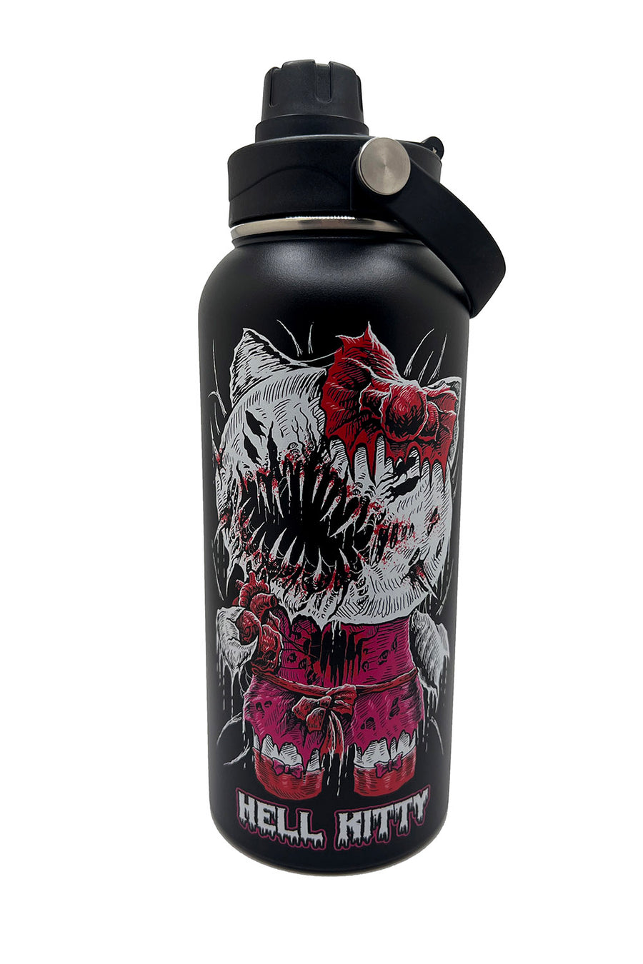 Hell Kitty 32 Oz Water Bottle