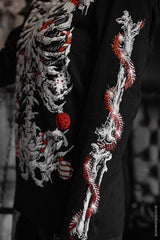 skeleton bone long sleeve shirt