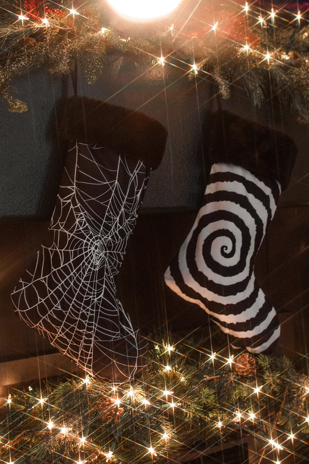 gothic xmas stockings 