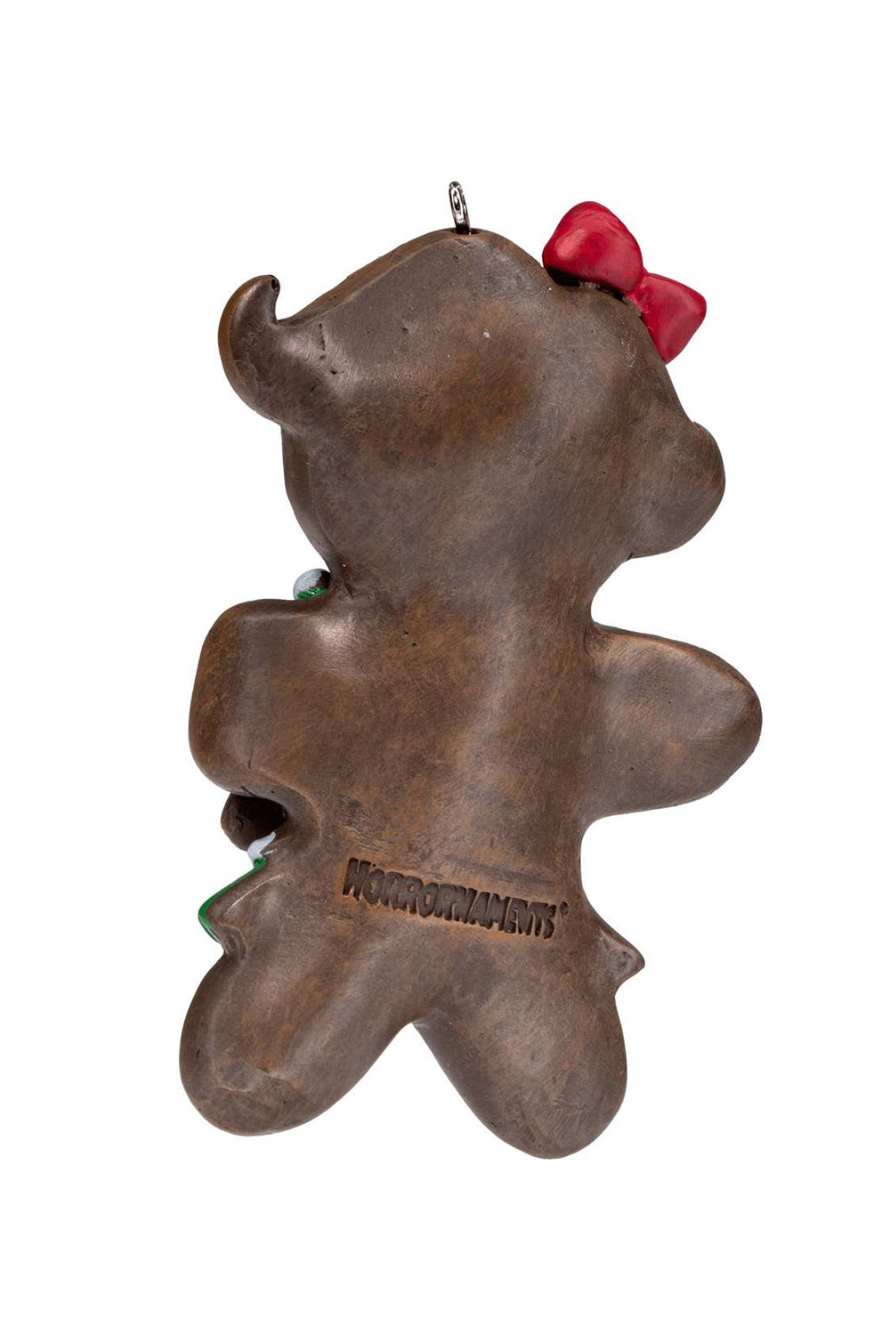 scary horror gingerbread christmas ornament 