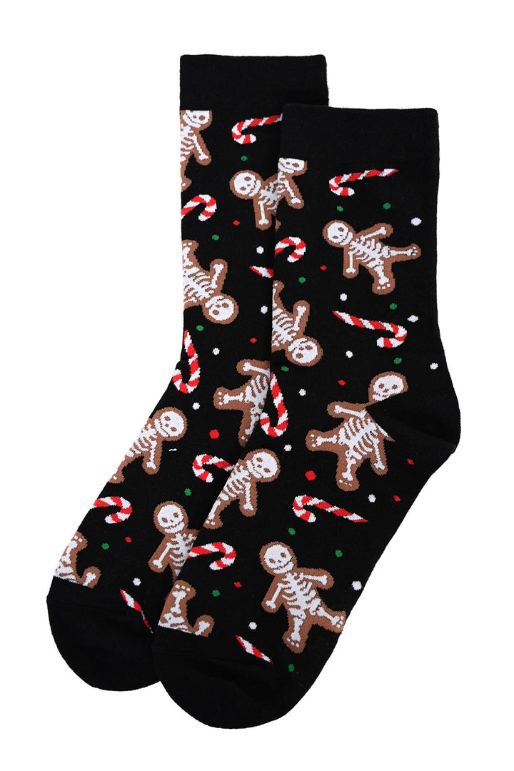 creepy christmas socks