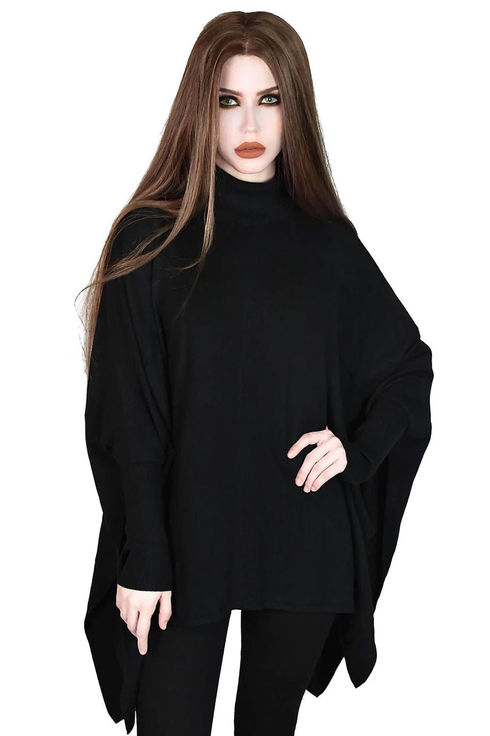 Empress Batwing Sweater - womens outerwear - VampireFreaks - Killstar