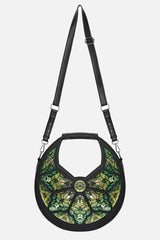 round green crescent bag