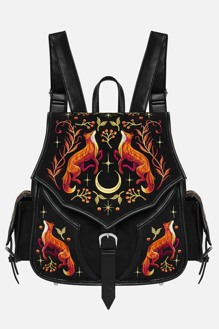 dark fairycore whimsical backpack