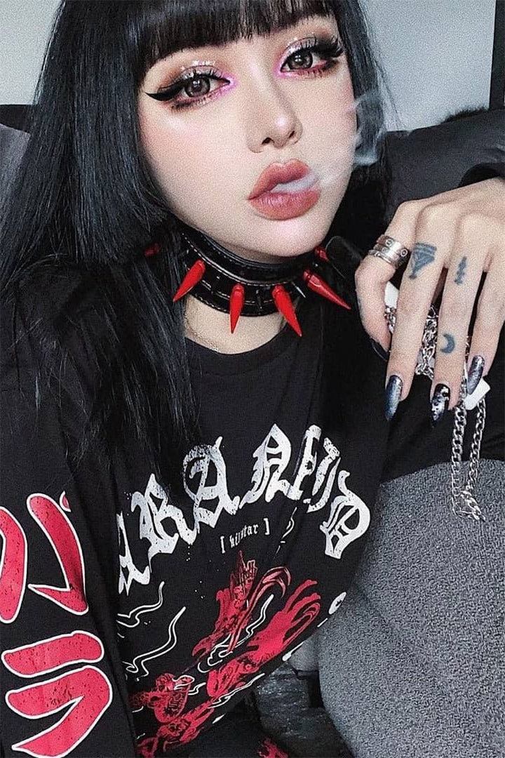 Eternal Flames Choker - chokers - VampireFreaks - Killstar