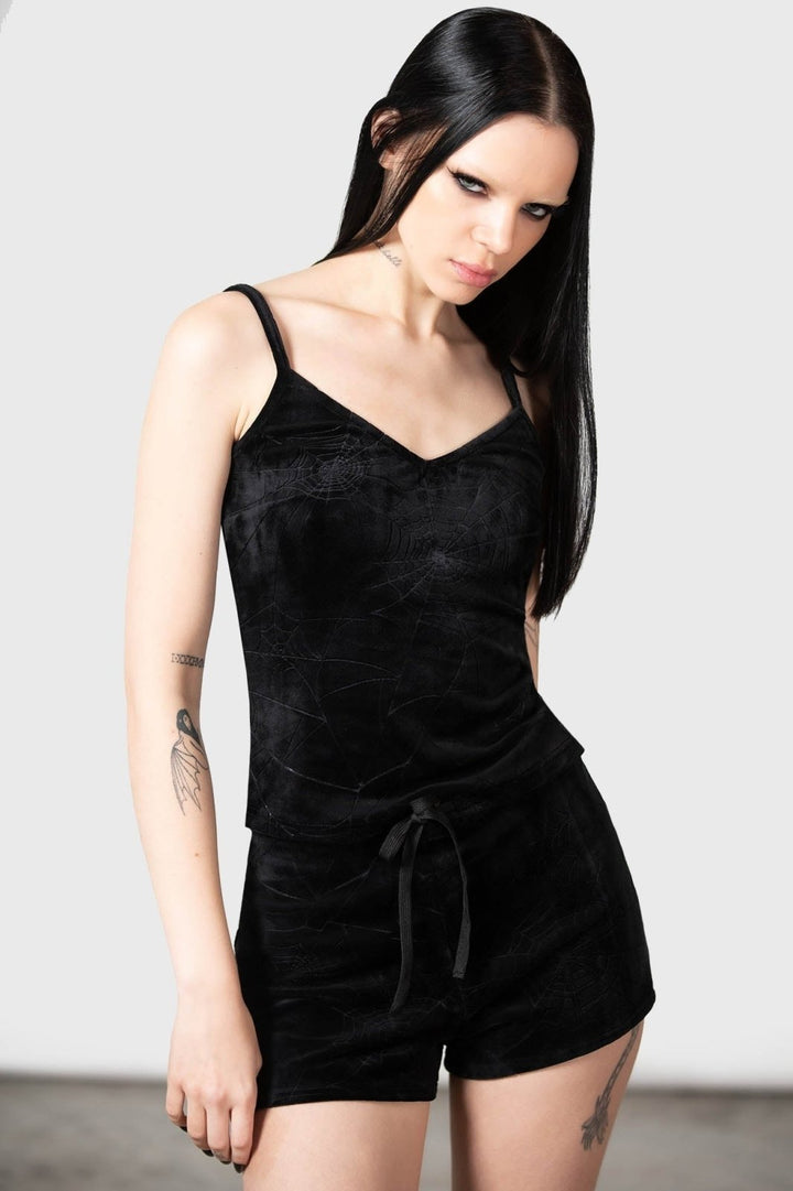 Eternal Sleeper Vest - womens sleepwear - VampireFreaks - Killstar