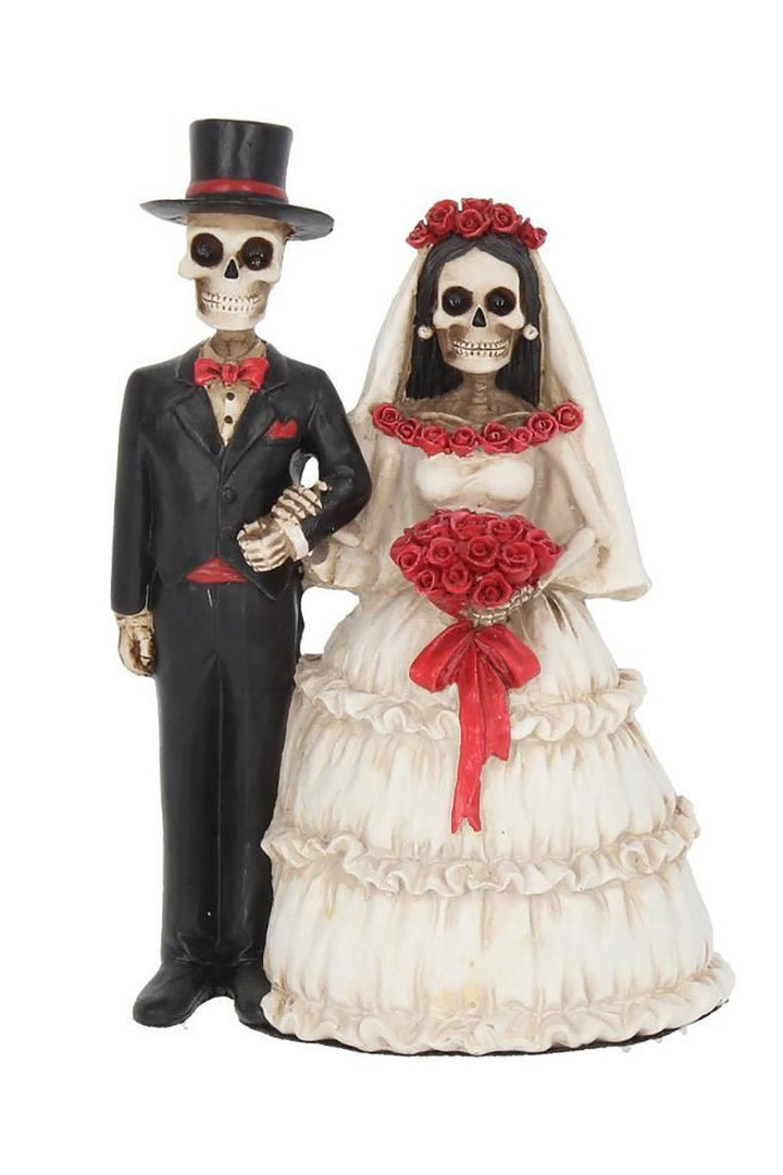 Eternally Yours Skeleton Wedding Statue - housewares - VampireFreaks - Nemesis Now