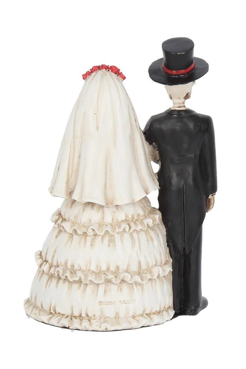 Eternally Yours Skeleton Wedding Statue - housewares - VampireFreaks - Nemesis Now