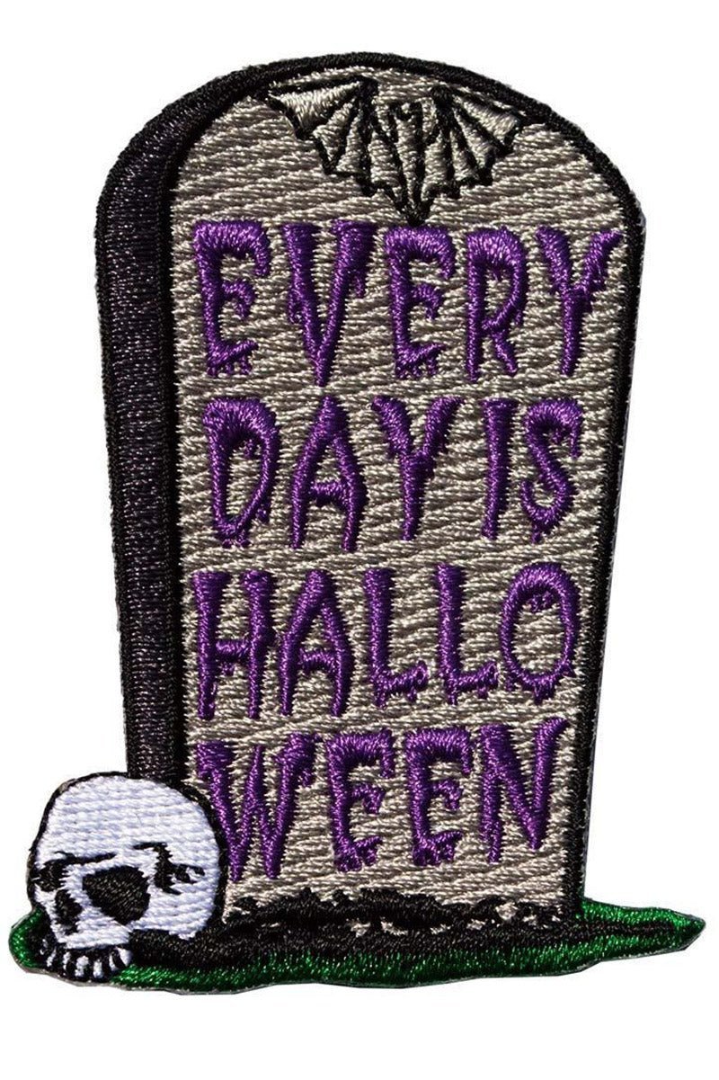 Every Day Is Halloween Patch - pins & patches - VampireFreaks - Kreepsville