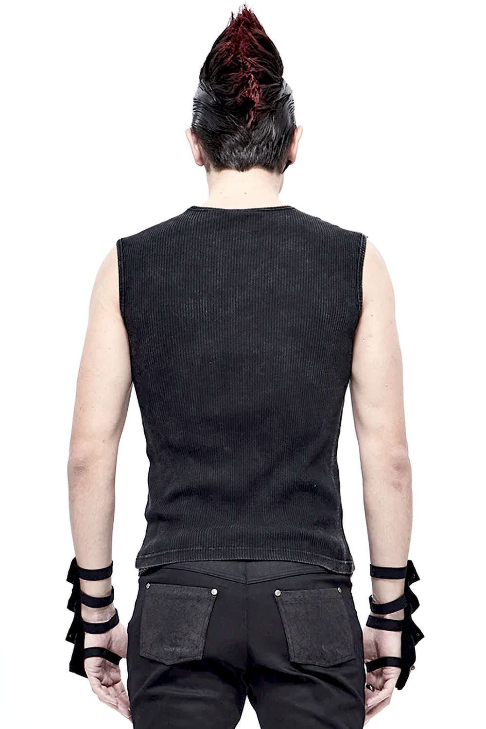 Evil Armor Battle Vest - mens tops - VampireFreaks - Devil Fashion