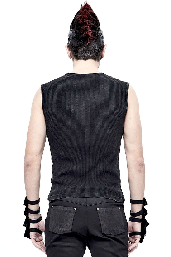 Evil Armor Battle Vest - mens tops - VampireFreaks - Devil Fashion