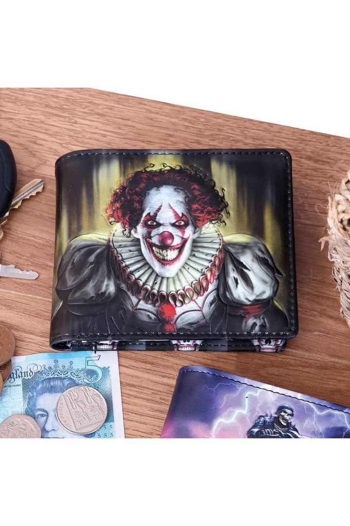 Evil Clown Wallet - bags & wallets - VampireFreaks - Nemesis Now