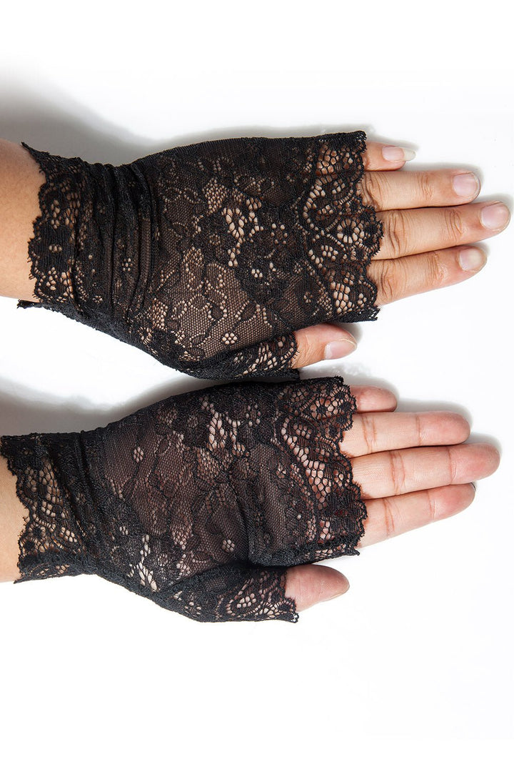 Evil Enchantress Lace Gloves - gloves & armwarmers - VampireFreaks - Punk Rave