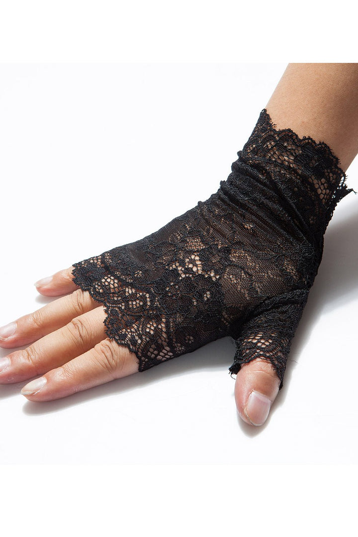 Evil Enchantress Lace Gloves - gloves & armwarmers - VampireFreaks - Punk Rave