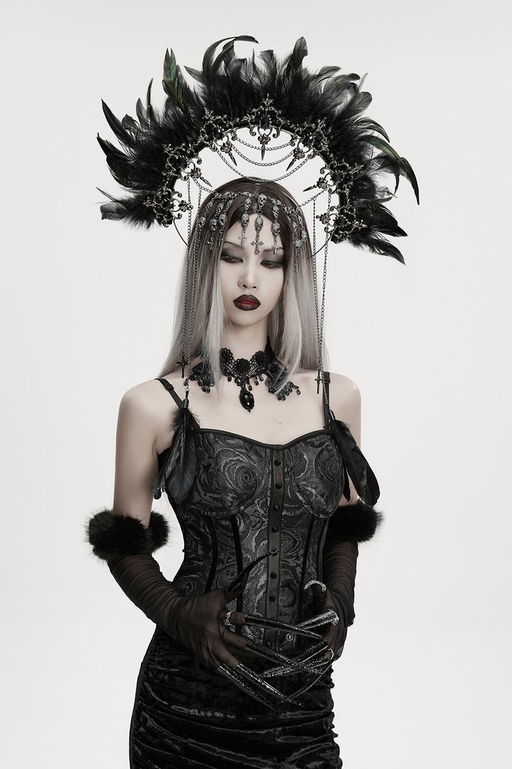 dark evil queen headdress