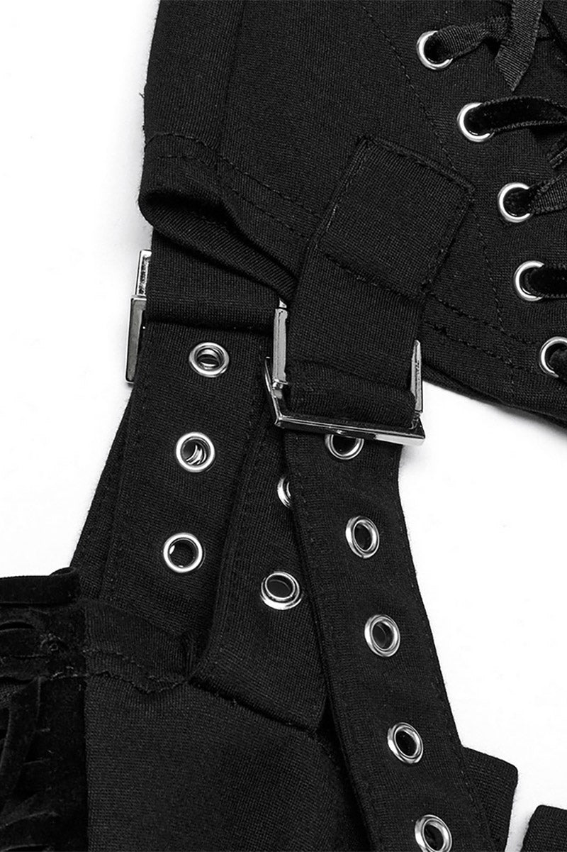 buckled gothic pants