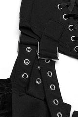 buckled gothic pants