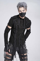 gothic clubbing shirt for men