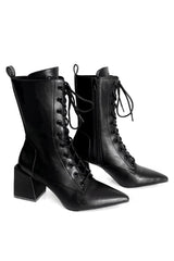 block heel wicked witch boots