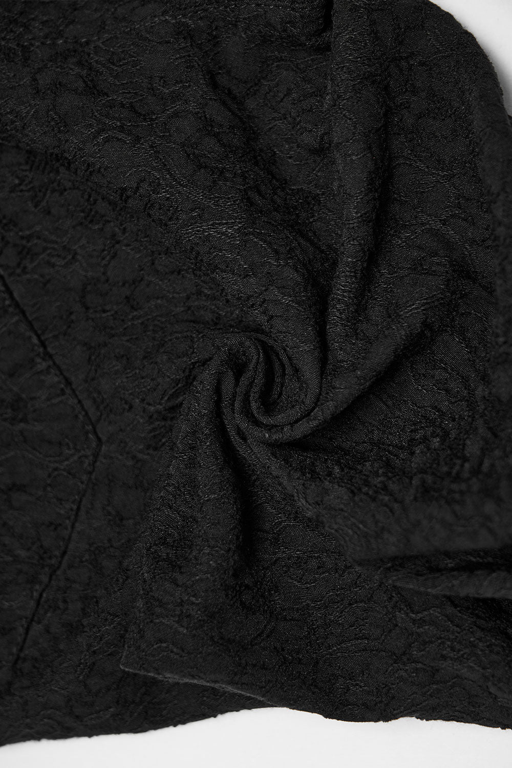 fabric detail of Women's Gothic Jacquard Skinny Pants
