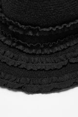 ruffled layered womens witch hat