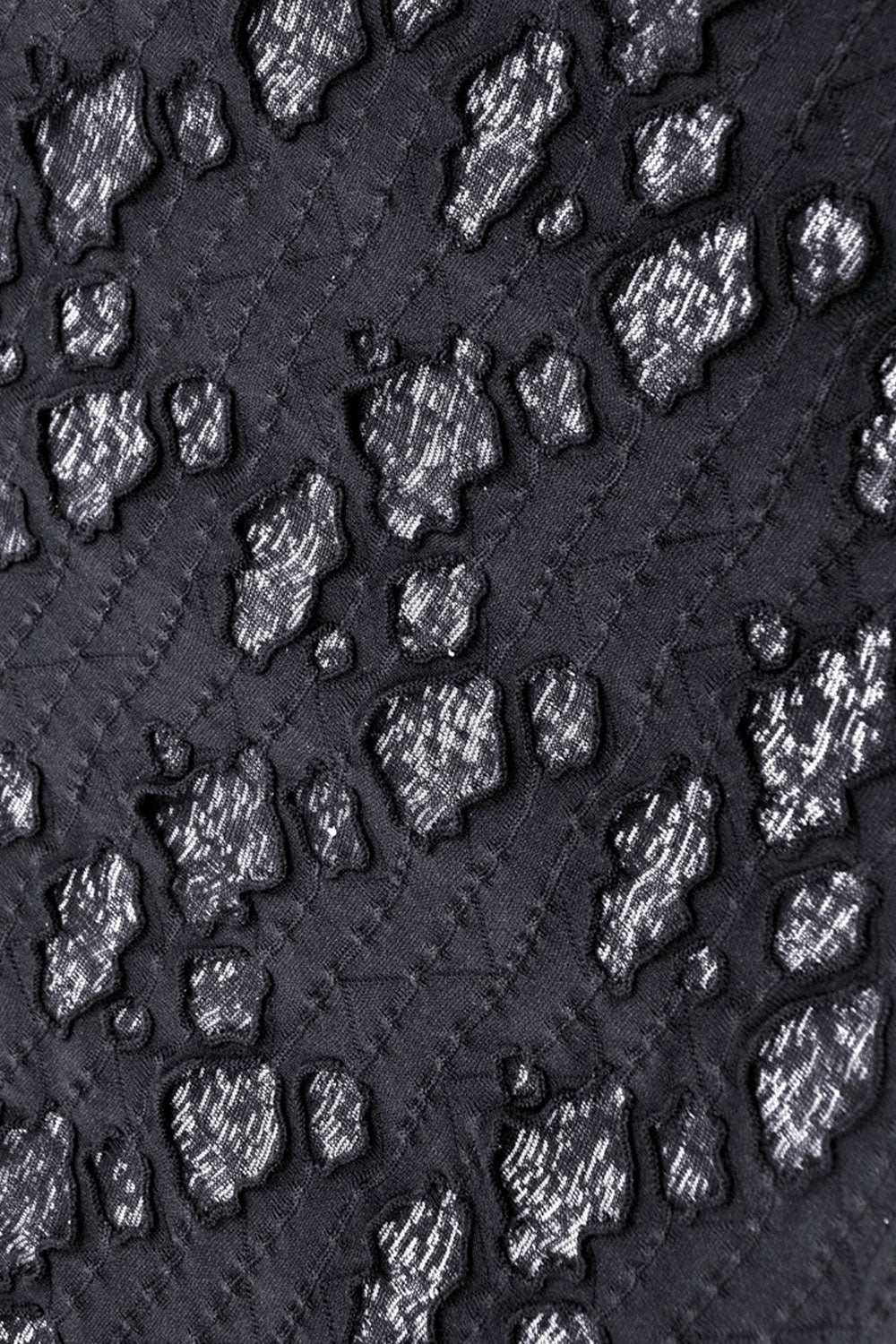 Dark in love grunge distressed fabric detail for punk halter top